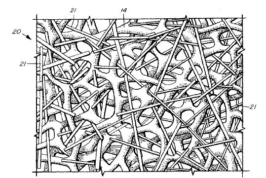 Reticulated Foams with Fibers