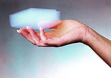 A (silica) aerogel.