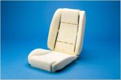 Cold cure moulded car seat cushions