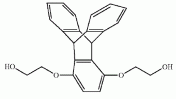 Tryptycene-1,4-hydroquinone-bis(2-hydroxyethyl ether)